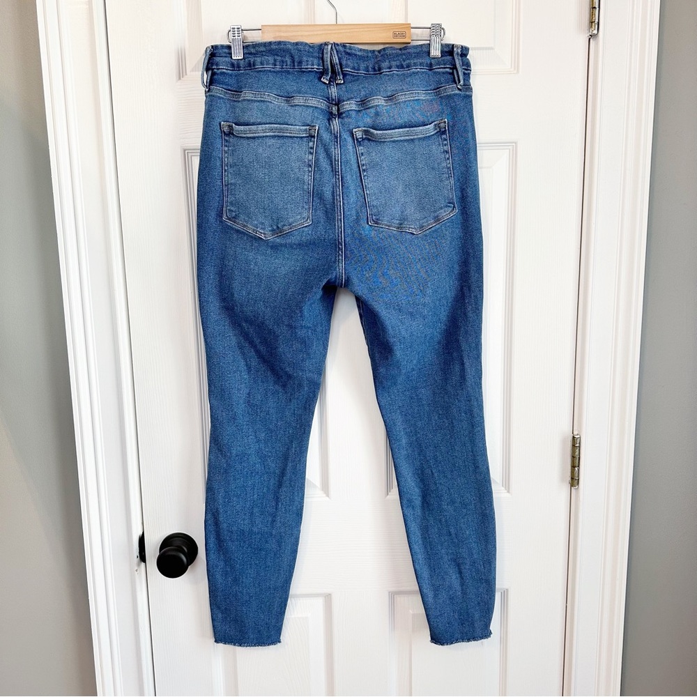 GOOD AMERICAN Good Legs High Waist Skinny Jeans Size 16 - Picture 11 of 14